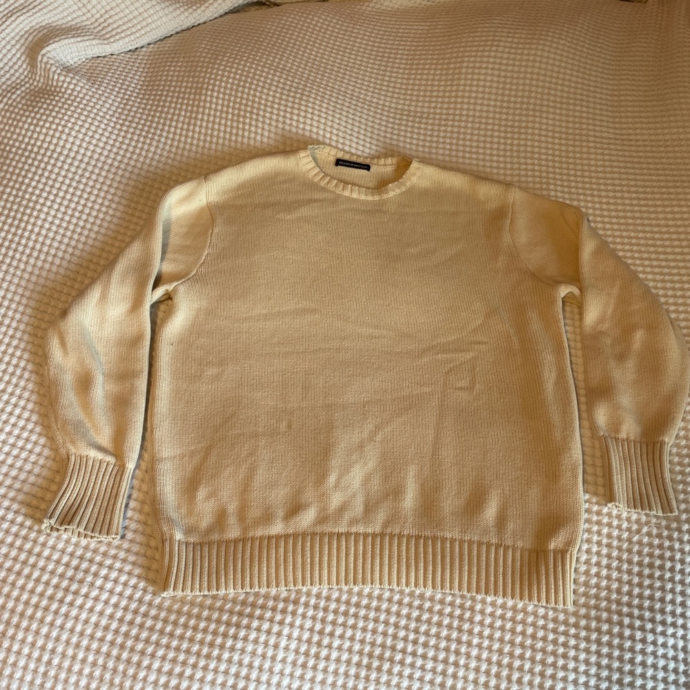 Brandy Melville Cream Sweater